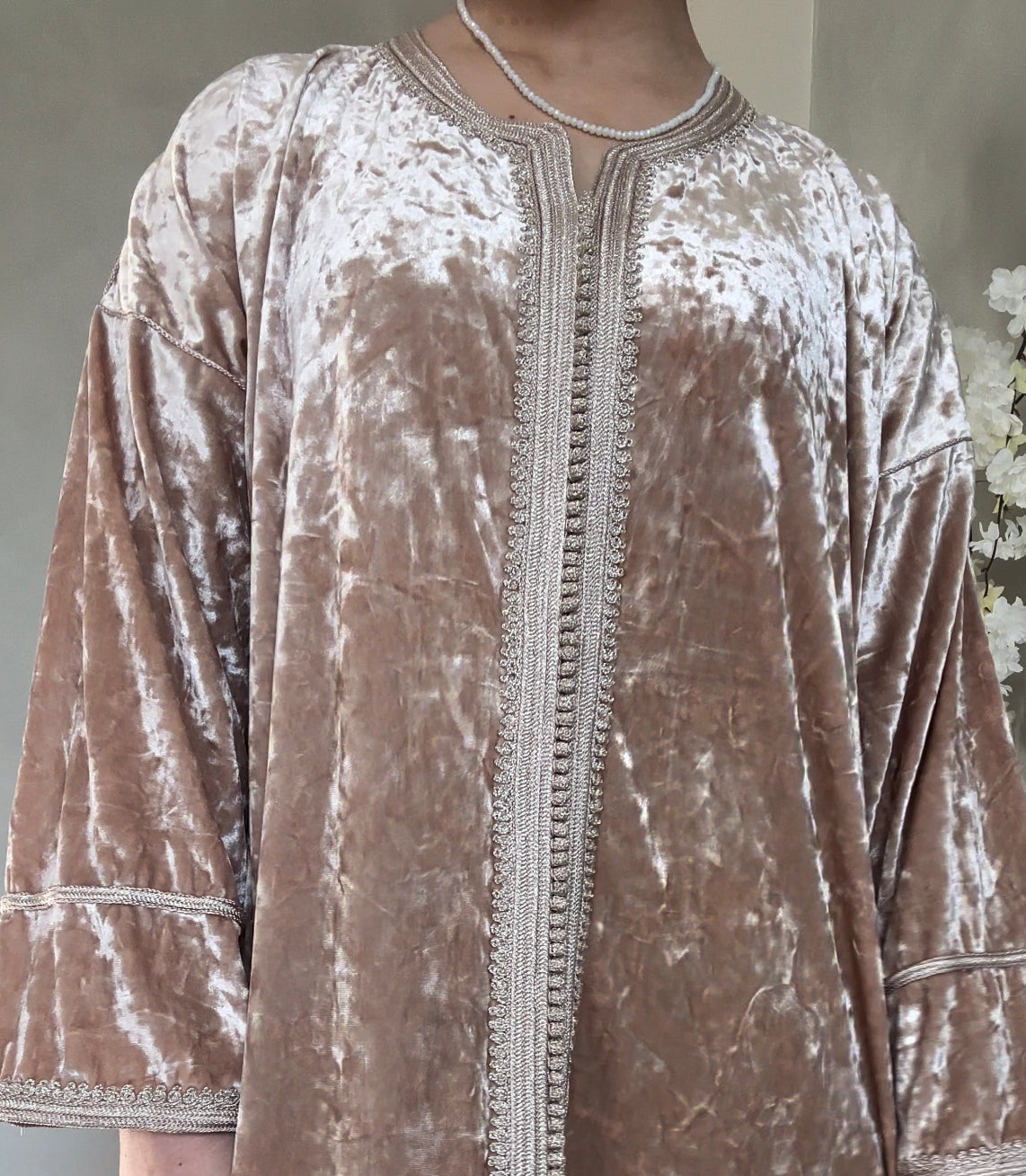 Casablanca Mobra Kaftan Beige