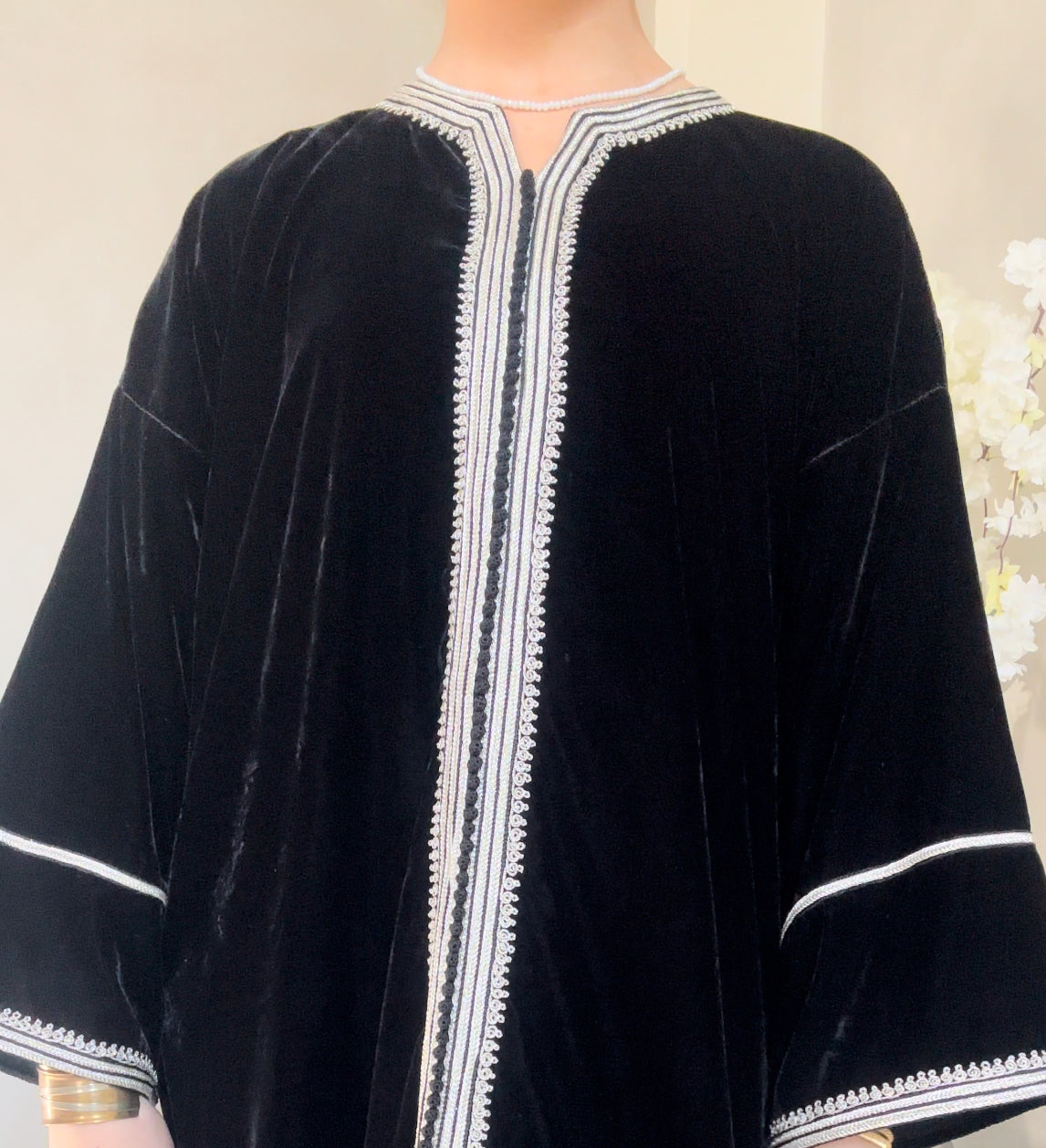 Casablanca Mobra Kaftan Black