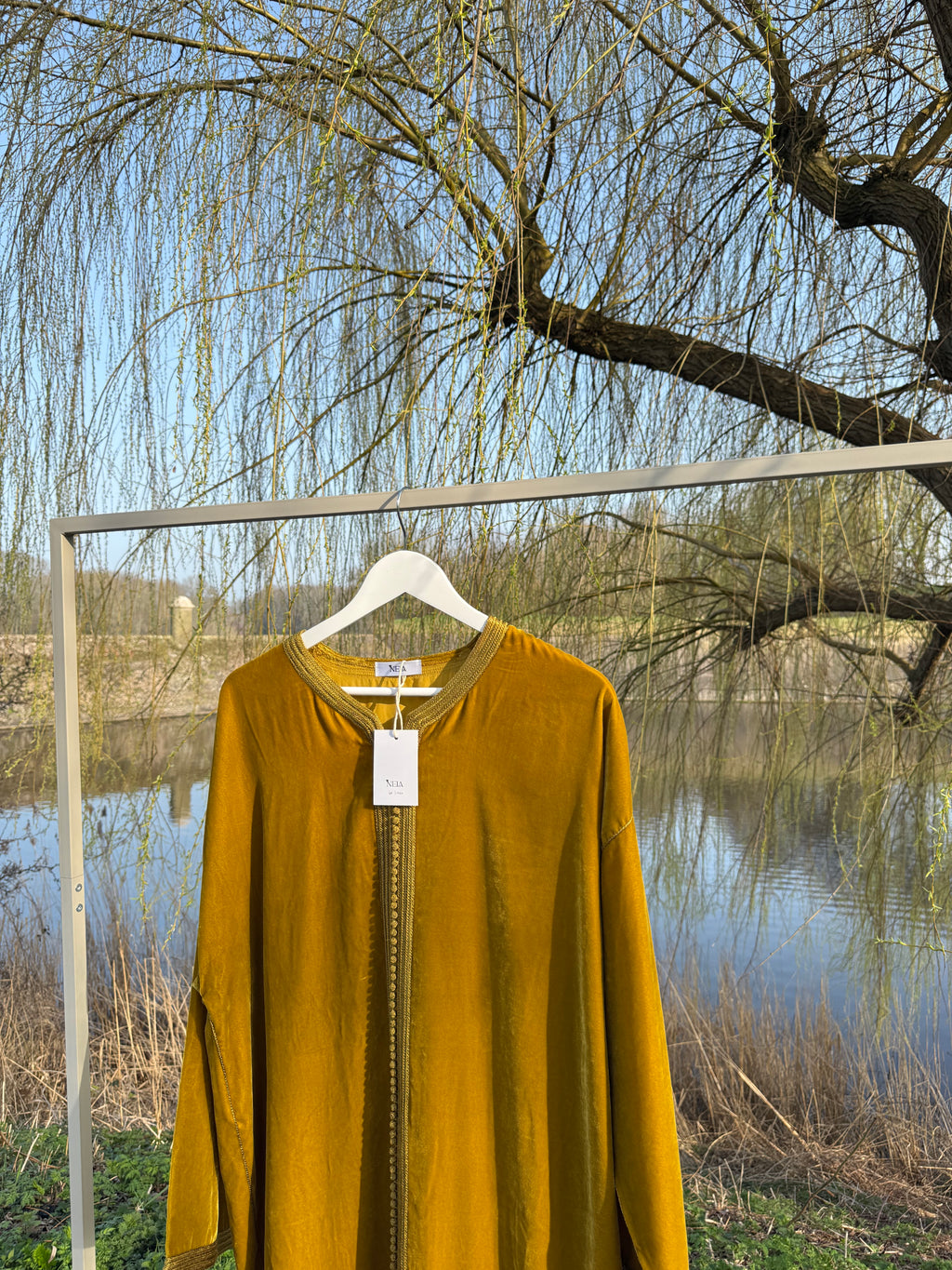 Classic Mobra Kaftan Saffron