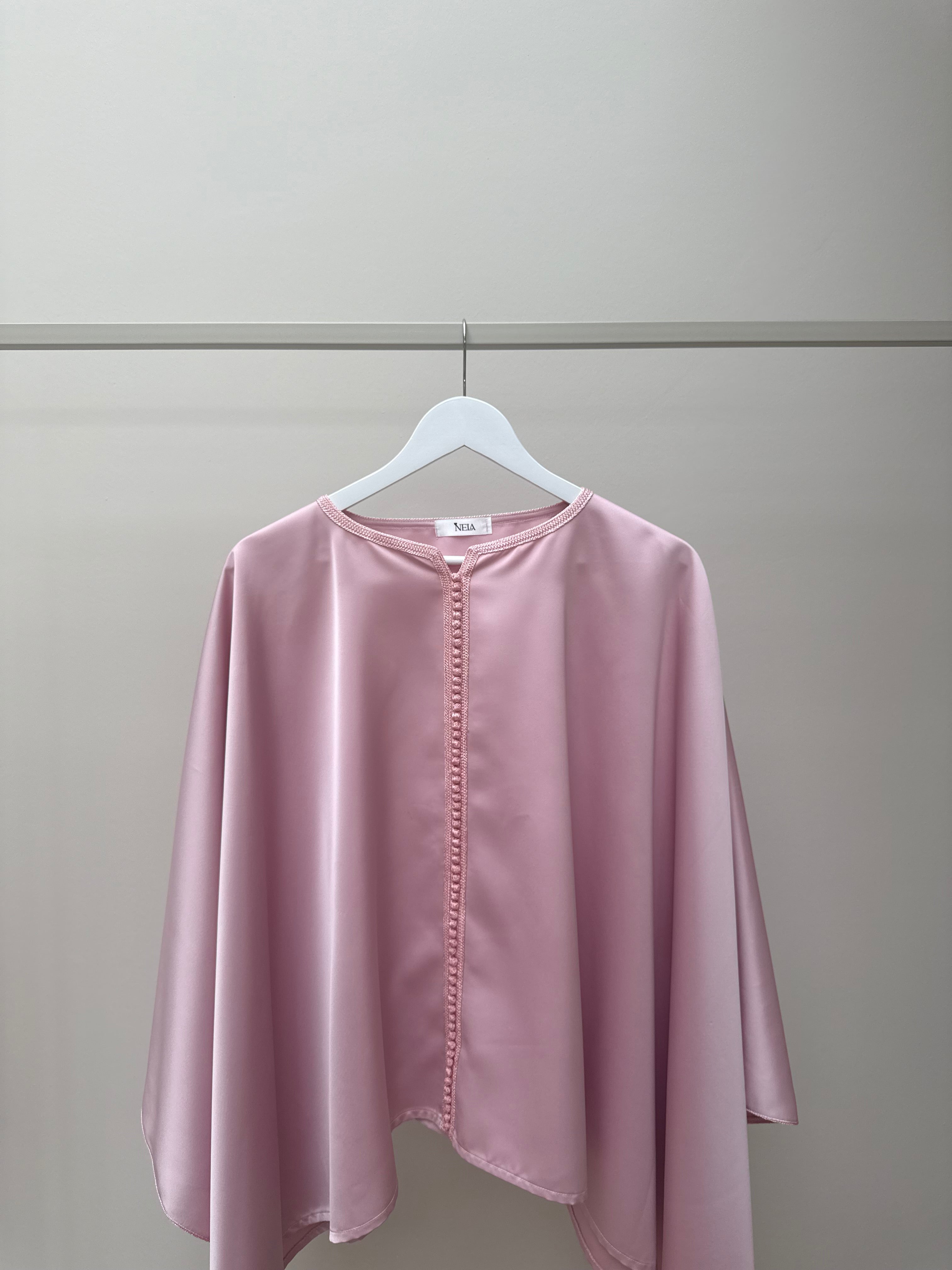 Mena Cape Top Blush