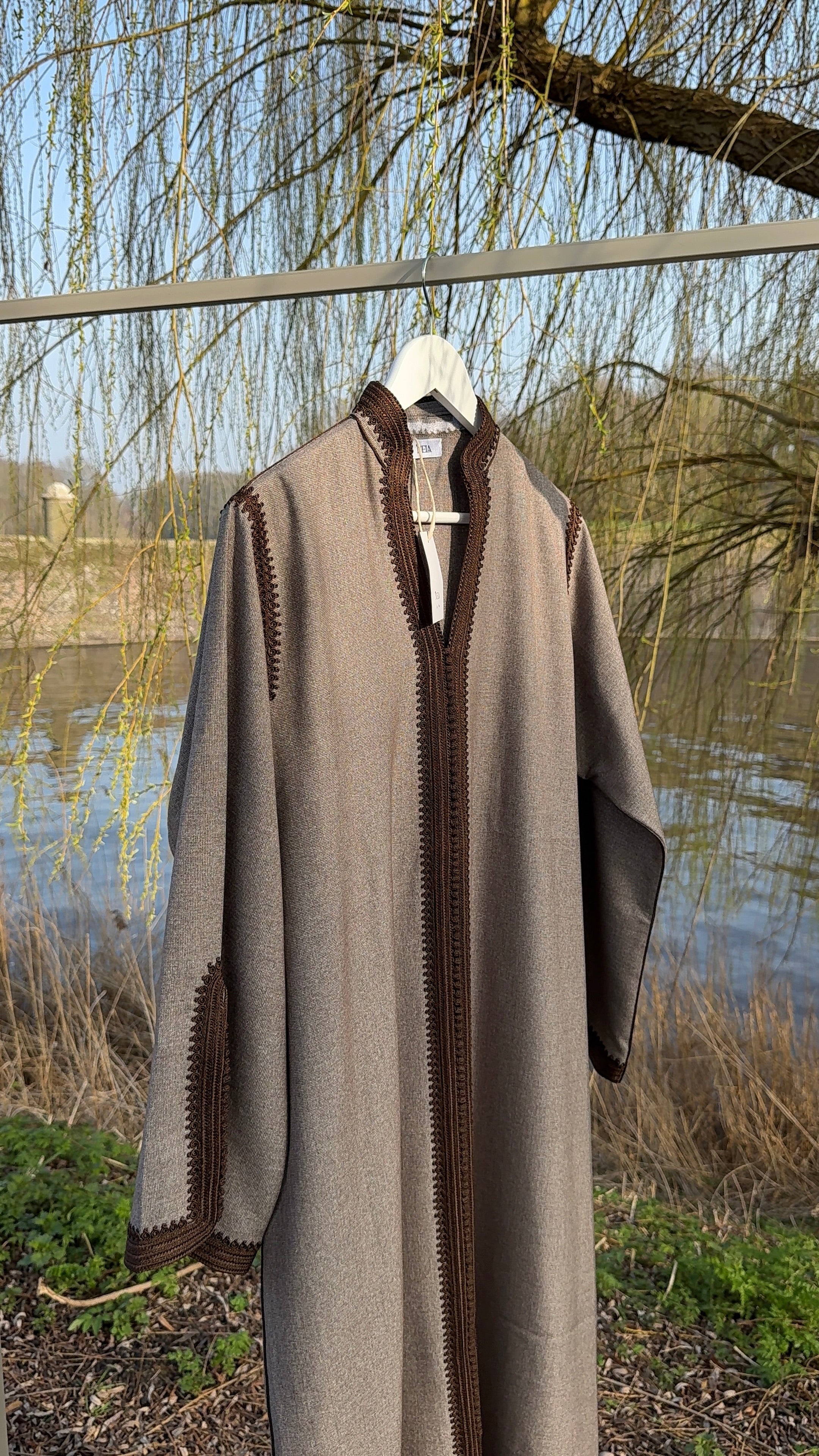 Essaouira Kaftan in Walnut