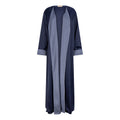Double Satin Abaya | Ocean