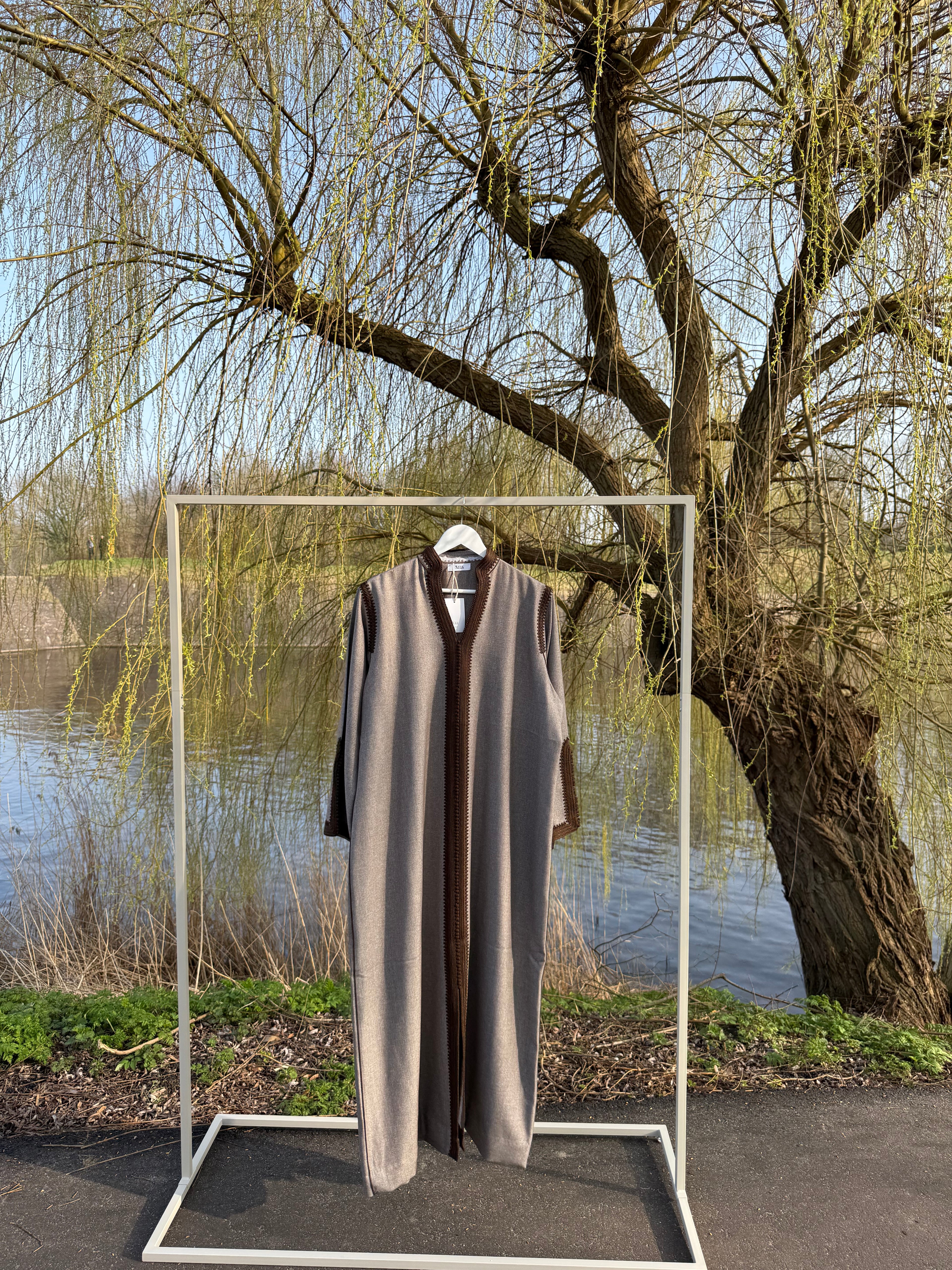 Essaouira Kaftan in Walnut