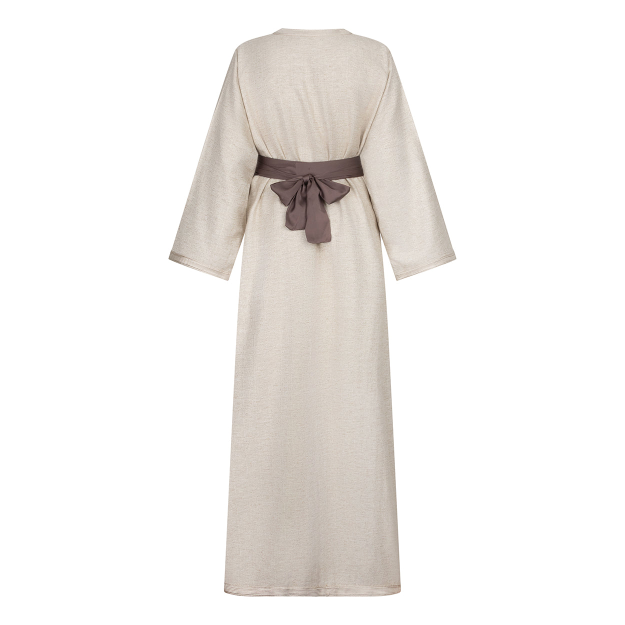 Belted Linen Kaftan
