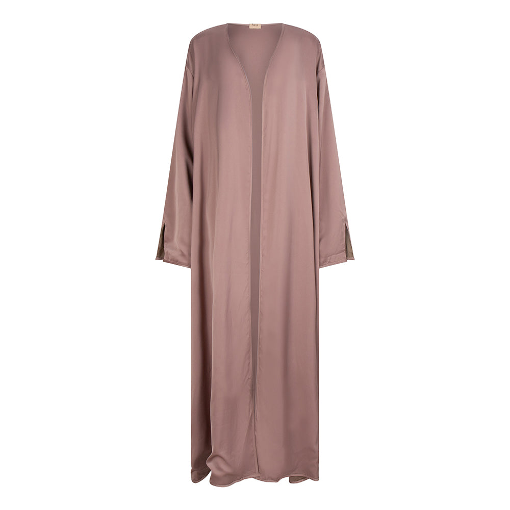 Double Satin Abaya | Forrest