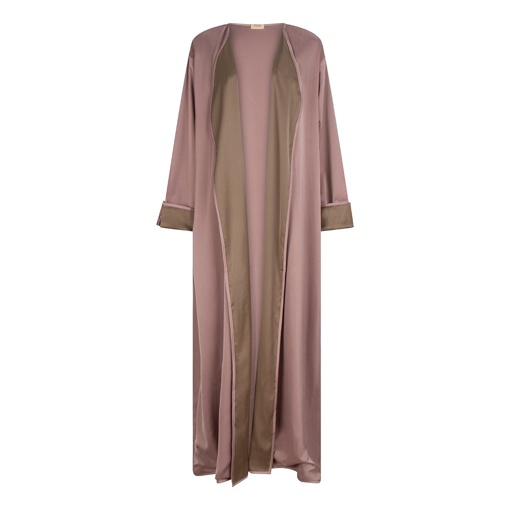 Double Satin Abaya | Forrest