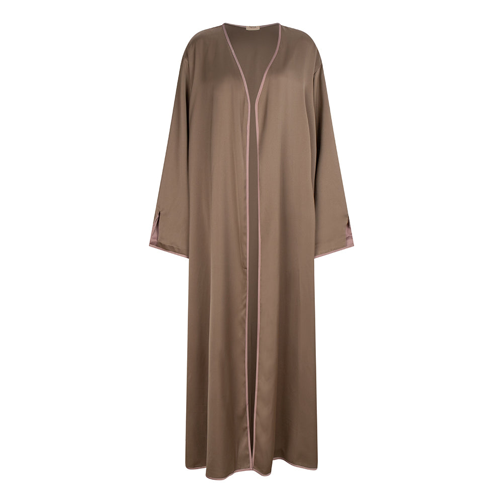 Double Satin Abaya | Forrest